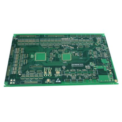 고 주파수 빠른 회전 프로토타입 PCB 보드 후부 드릴 잠재력 0.15mm