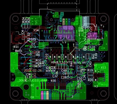다층 인쇄 회로 보드 0.03mm 미니 코어와 0.15mm 뒷 드릴